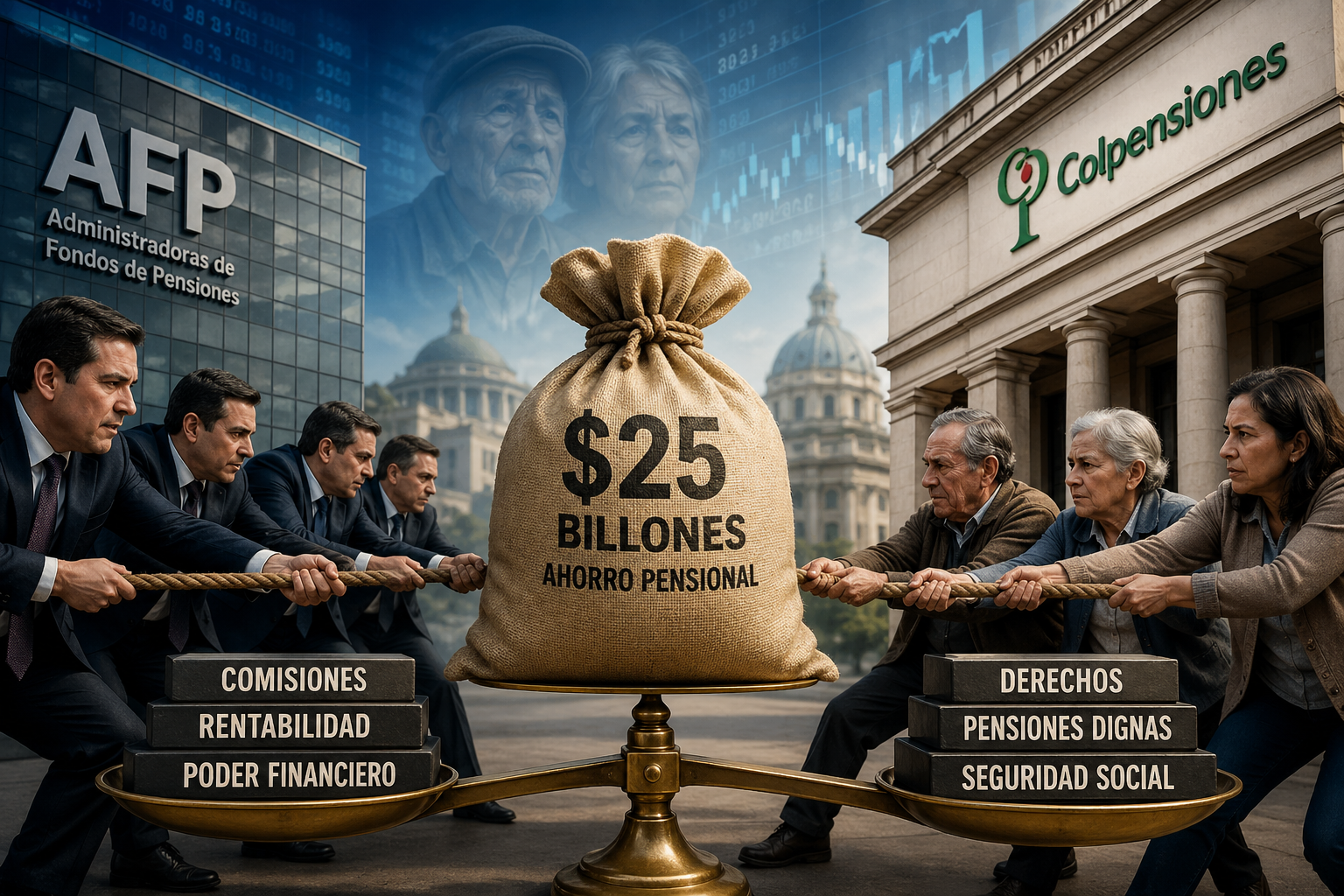 Pensiones: la verdadera disputa no es jurídica, es financiera.